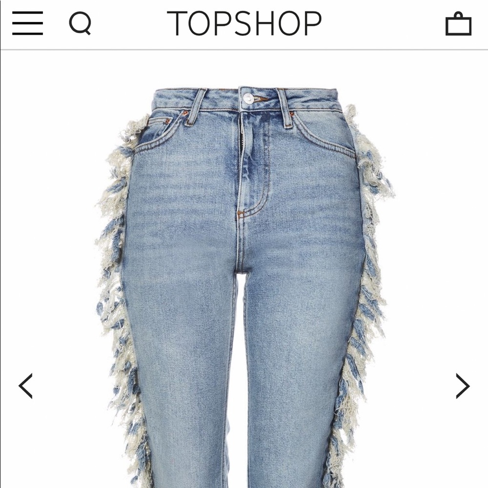TopShop Moto Fringe Jean! 👖